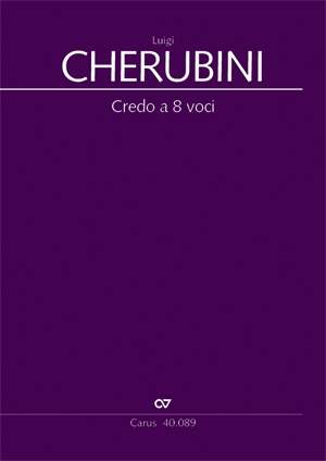 Cherubini: Credo a 8 voci (GDur)