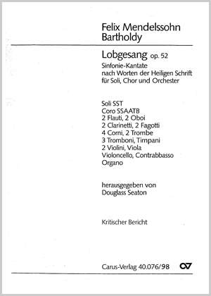 Mendelssohn: Lobgesang, Op. 52 (Symphony No. 2)