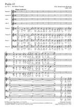 Mendelssohn Bartholdy: Richte mich Gott (Psalm 43) (Op.78 no. 2; d-Moll) Product Image