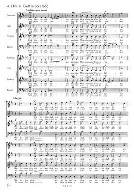 Mendelssohn Bartholdy: Ehre sei Gott in der Höhe. Gloria
