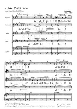 Liszt: Ave Maria