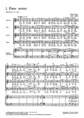 Liszt: Pater noster; Qui seminant