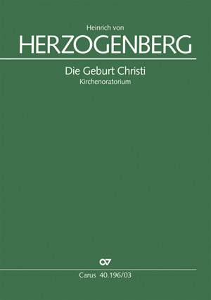 Herzogenberg: Die Geburt Christi (Op.90)