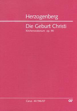 Herzogenberg: Die Geburt Christi (Op.90)