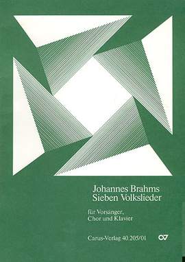 Brahms: Sieben deutsche Volkslieder