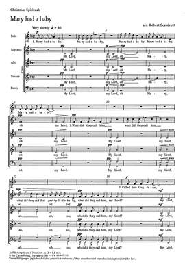 Scandrett: Christmas Spirituals