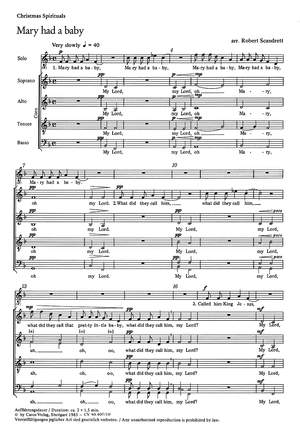 Scandrett: Christmas Spirituals