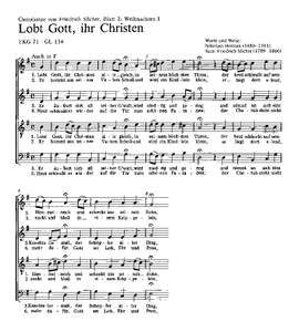 Silcher: Weihnachten I, Choräle 2