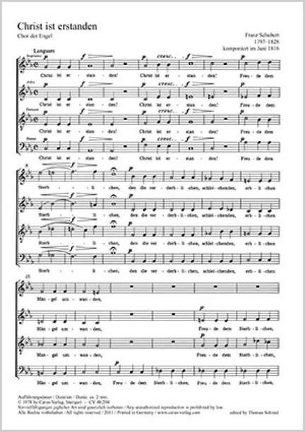 Jensen: Drei Chorlieder