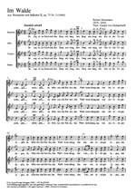Schumann: Im Walde (Op.75 no. 2; B-Dur) Product Image