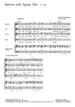 Zelenka: Sanctus et Agnus Dei (ZWV 202; GDur) Product Image