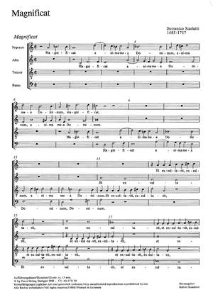Scarlatti: Magnificat (phrygisch)