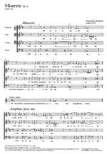 Scarlatti: Miserere in e (e-Moll) Product Image