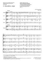 Zelenka: Jerusalem, surge (ZWV 55 no. 20; CDur) Product Image