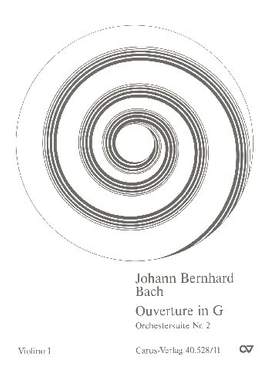 Bach, JB: Orchestersuite Nr. 2 (GDur)
