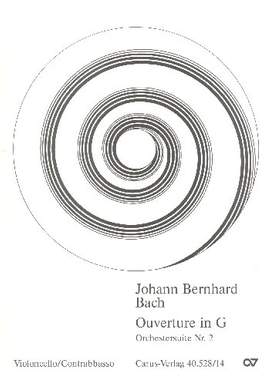 Bach, JB: Orchestersuite Nr. 2 (GDur)