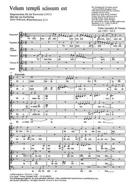 Gesualdo di Venosa: Velum templi scissum est