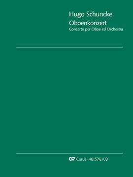 Schuncke: Concerto per Oboe ed Orchestra in a (aMoll)