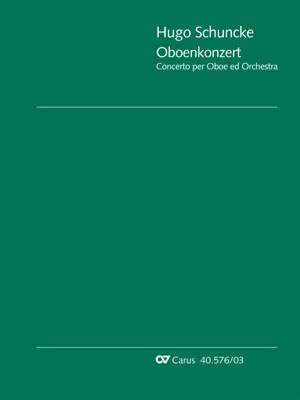 Schuncke: Concerto per Oboe ed Orchestra in a (aMoll)