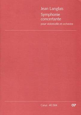 Langlais: Symphonie concertante pour violoncello et orchestre (Op.20)