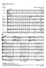Mozart: Missa brevis in d (KV 65 (61a); d-Moll) Product Image