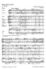 Mozart: Missa brevis in D (KV 194; D-Dur) Product Image