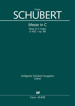 Schubert: Messe in C (D 452; C-Dur)