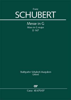 Schubert: Messe in G (D 167; G-Dur)