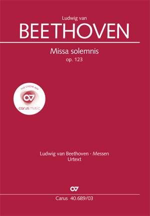 Beethoven: Missa solemnis in D major, Op. 123