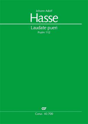 Hasse: Laudate pueri (ADur)