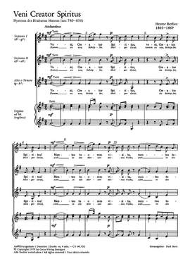 Berlioz: Veni Creator Spiritus; Brahms: Benedictus