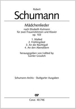 Schumann: Mädchenlieder