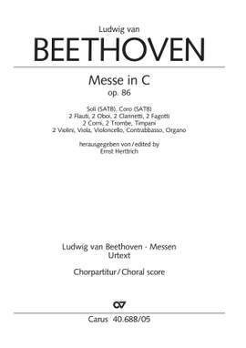 Beethoven: Mass in C major, Op. 86