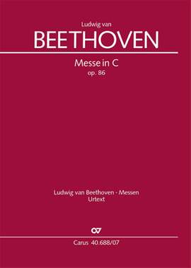 Beethoven: Mass in C major, Op. 86