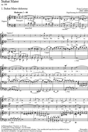 Lachner: Stabat Mater (Op.168)