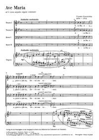 Goicoechea: Ave Maria (BDur)