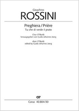 Rossini: Preghiera (CDur)