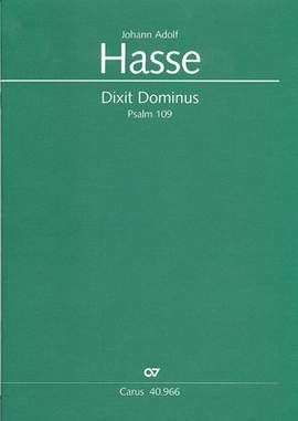 Hasse: Dixit Dominus (CDur)