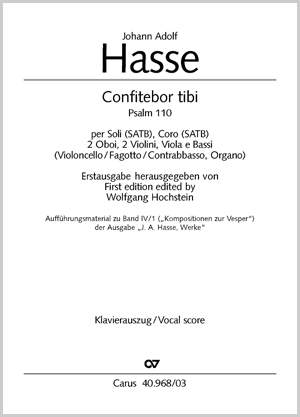 Hasse: Confitebor tibi (FDur)