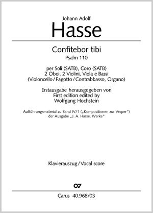 Hasse: Confitebor tibi (FDur)