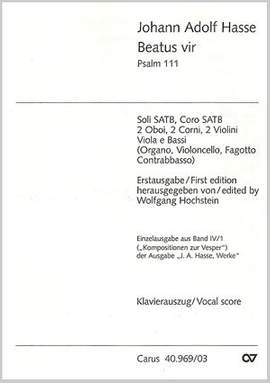 Hasse: Beatus vir (aMoll)