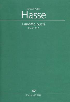 Hasse: Laudate pueri (ADur)
