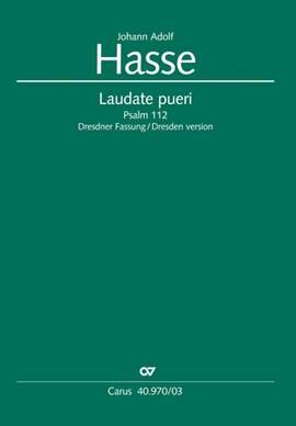 Hasse: Laudate pueri (ADur)