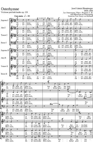 Rheinberger: Osterhymne (Op.134; g-Moll)