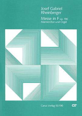 Rheinberger: Missa in F (Op.190; FDur)