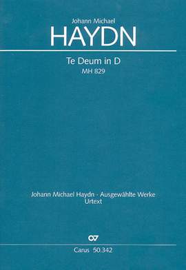 Haydn: Te Deum (MH 829; DDur)