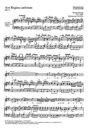 Haydn: Ave Regina in A (MH 14; A-Dur)
