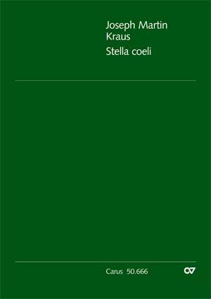 Kraus: Stella coeli (VB 10; CDur)