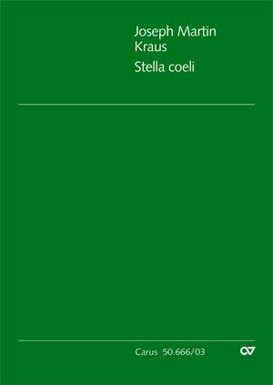 Kraus: Stella coeli (VB 10; C-Dur)