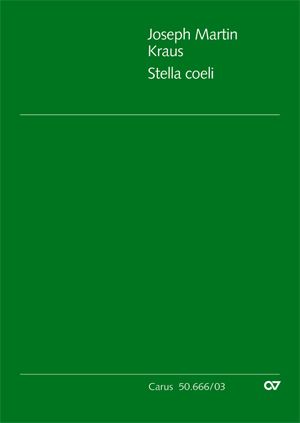 Kraus: Stella coeli (VB 10; CDur)